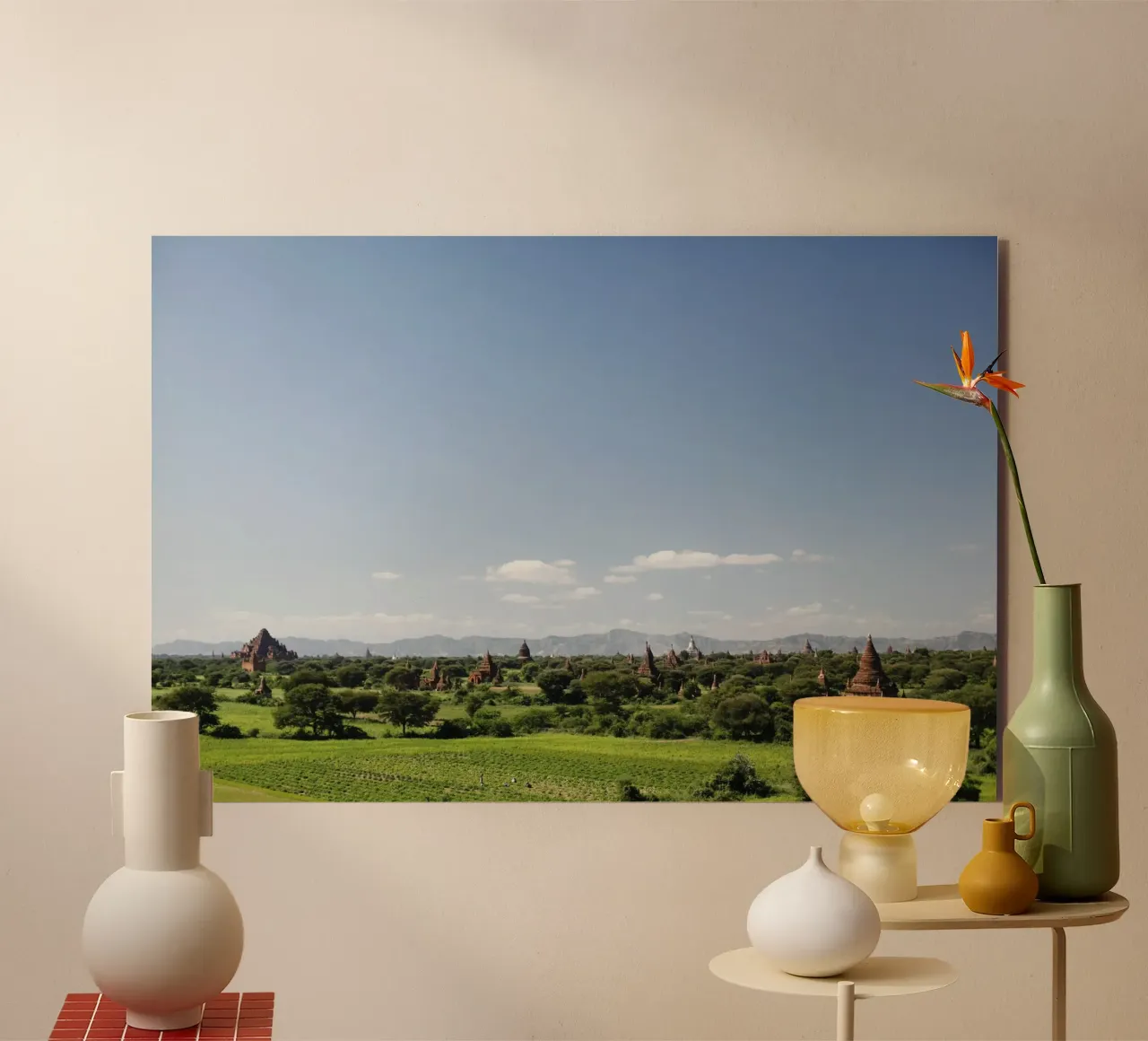 Myanmar, Bagan alluminio dibond da Simon Koy