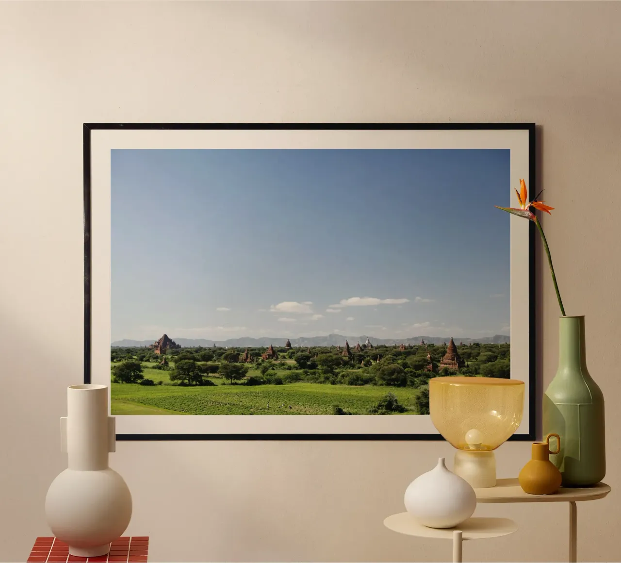 Myanmar, Bagan carta hahnemühle da Simon Koy