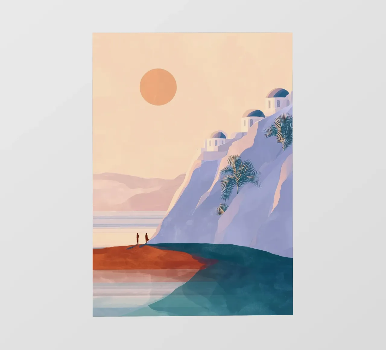 Whispers Beneath the Endless Sun telo in pvc da Luca