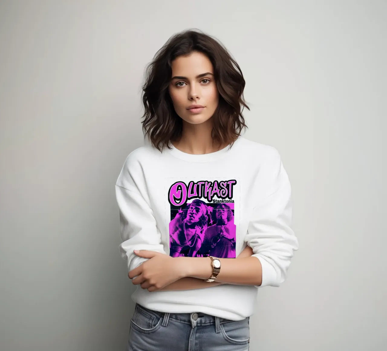 Silhouette Style - Outkast Funk sudadera de grass.studio_