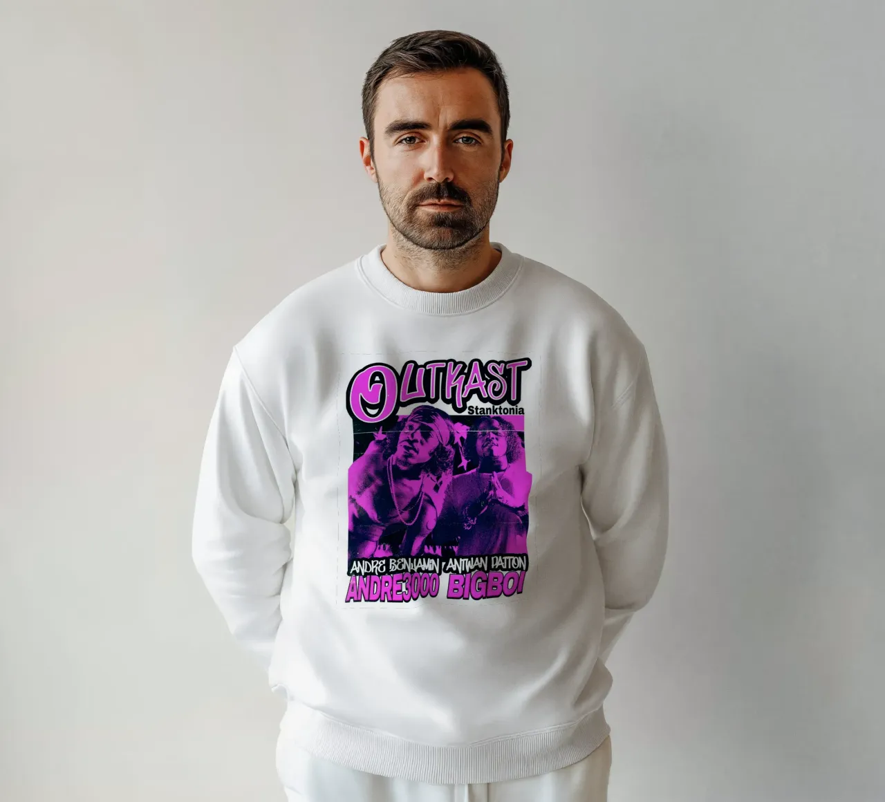 Silhouette Style - Outkast Funk sudadera de grass.studio_