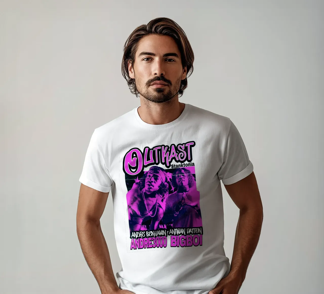 Stile Silhouette - Outkast Funk t-shirt da grass.studio_