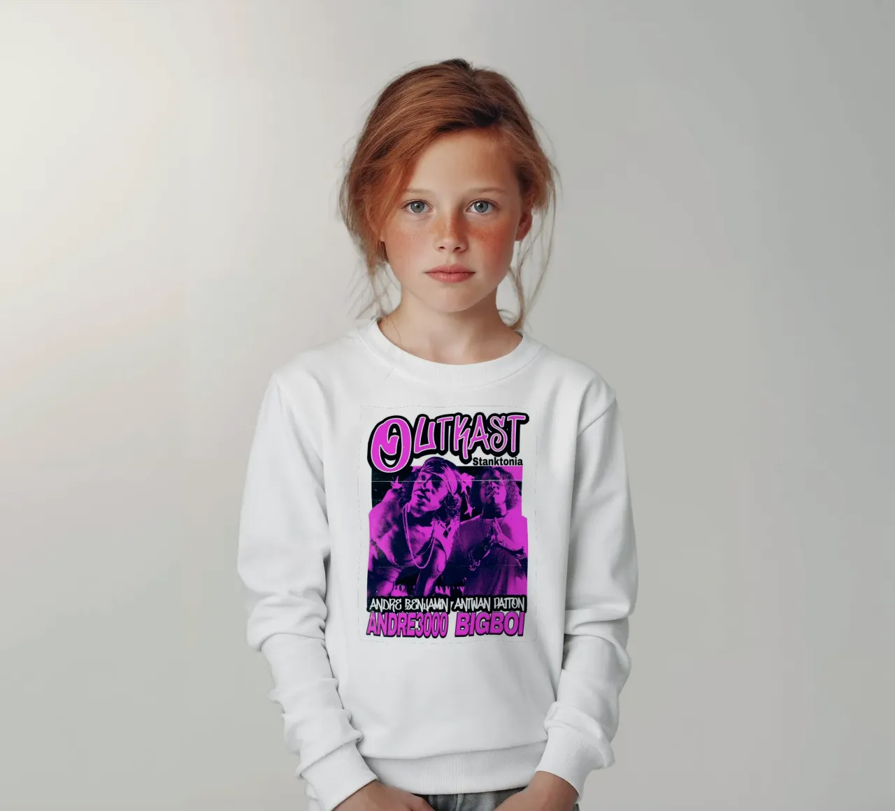Stile Silhouette - Outkast Funk felpa bambino da grass.studio_