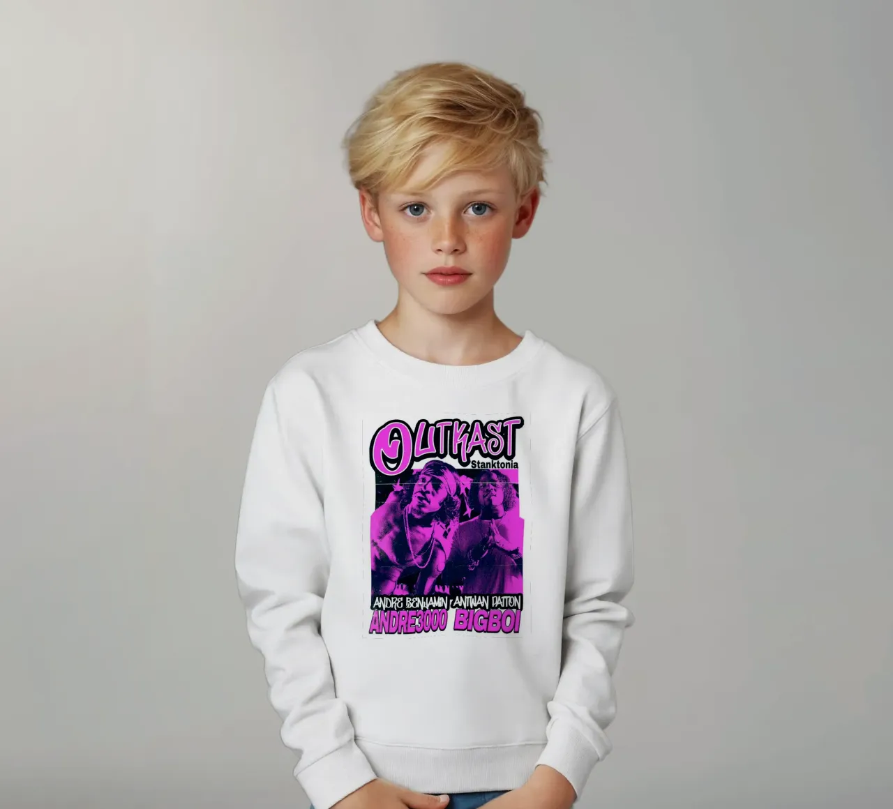 Stile Silhouette - Outkast Funk felpa bambino da grass.studio_