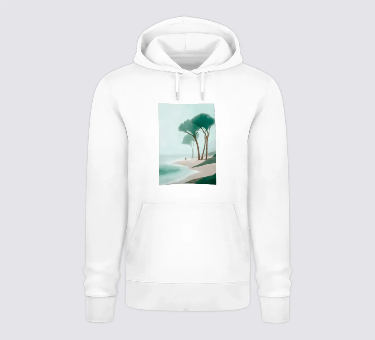 Surfer in the Mist felpa con cappuccio da Luca