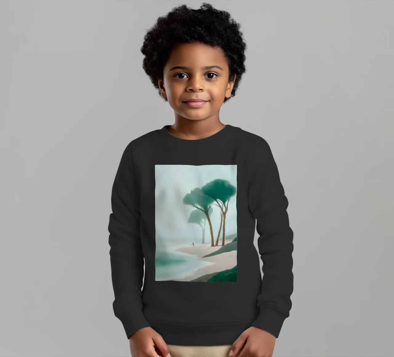 Surfer in the Mist felpa bambino da Luca