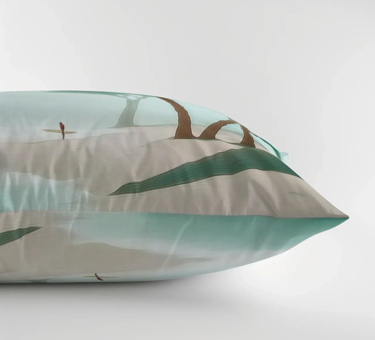 Surfer in the Mist cuscino da Luca