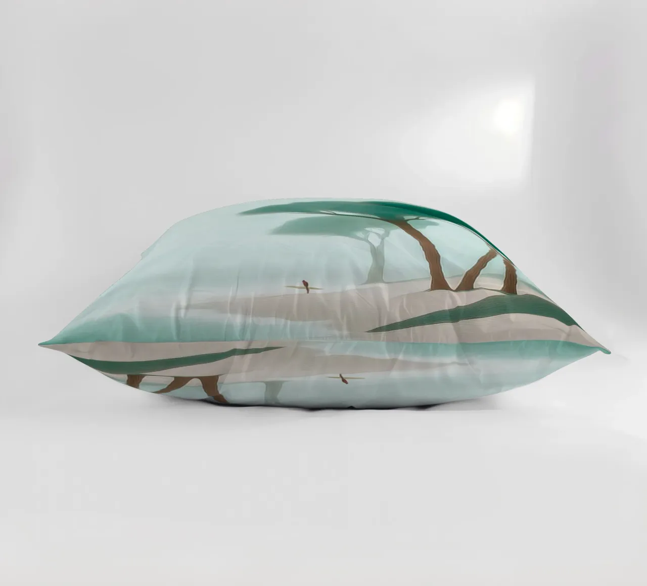 Surfer in the Mist cuscino da Luca