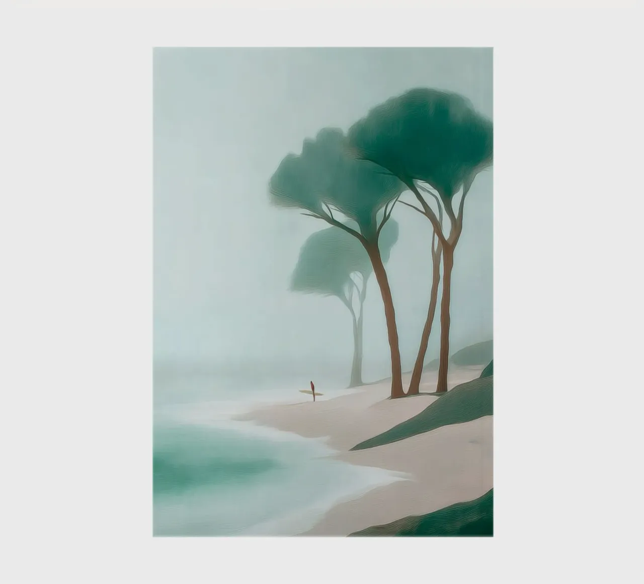 Surfer in the Mist diario da Luca