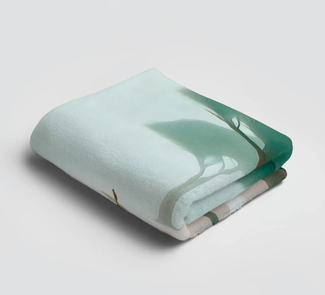 Surfer in the Mist asciugamano da bagno da Luca