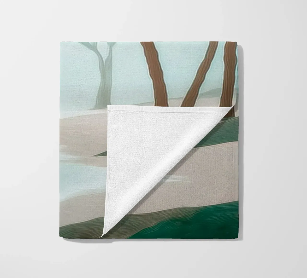 Surfer in the Mist telo mare da Luca