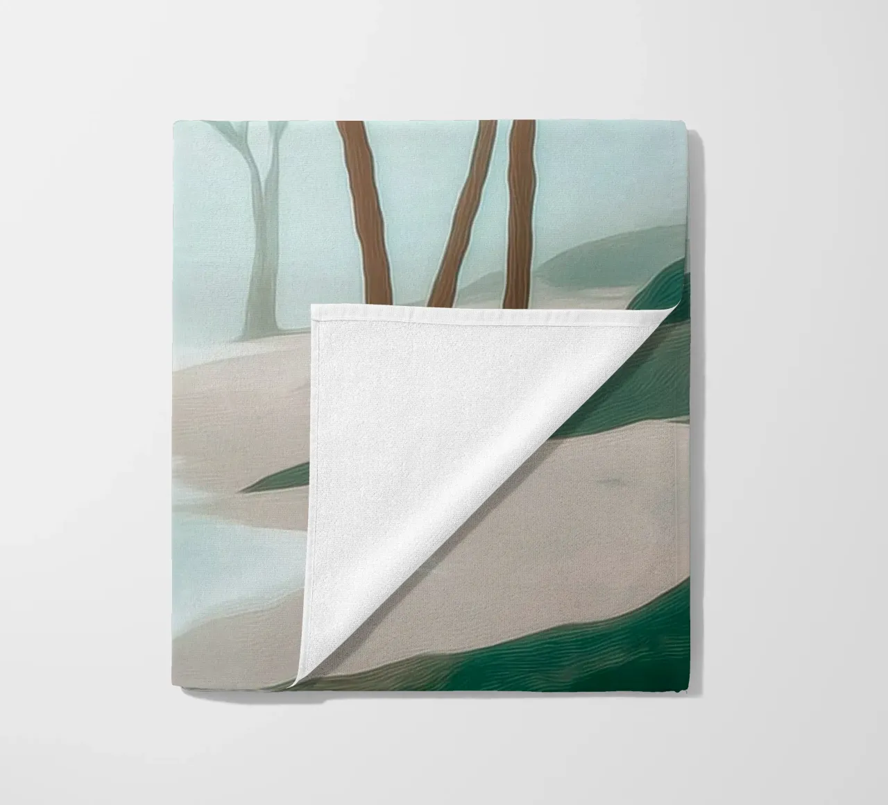 Surfer in the Mist telo mare da Luca