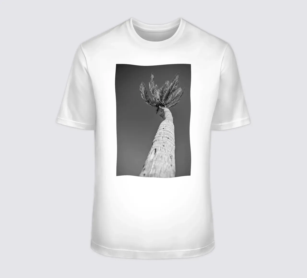 Palma in bianco e nero t-shirt da anderm