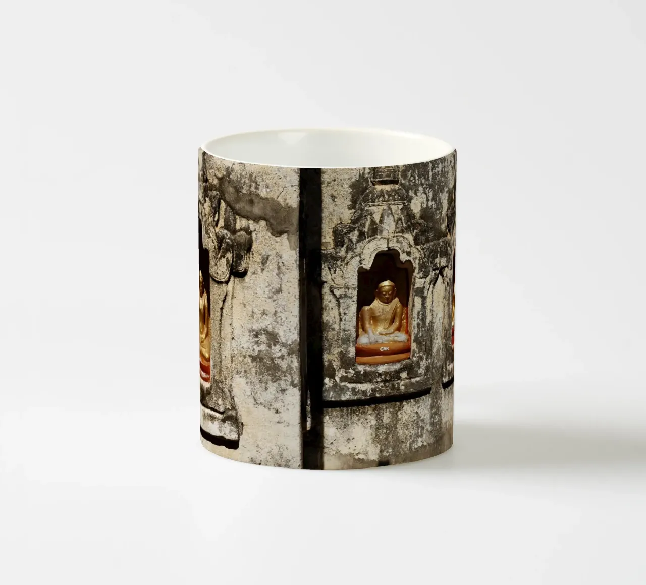 Bagan, complesso di templi del Myanmar tazza in ceramica da Simon Koy