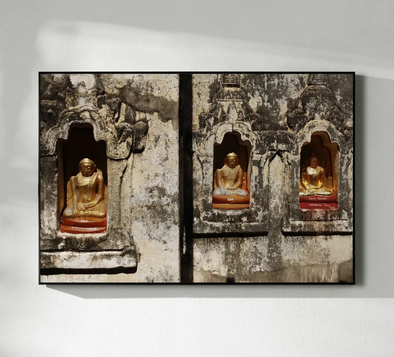 Bagan, complesso di templi del Myanmar plexiglass da Simon Koy