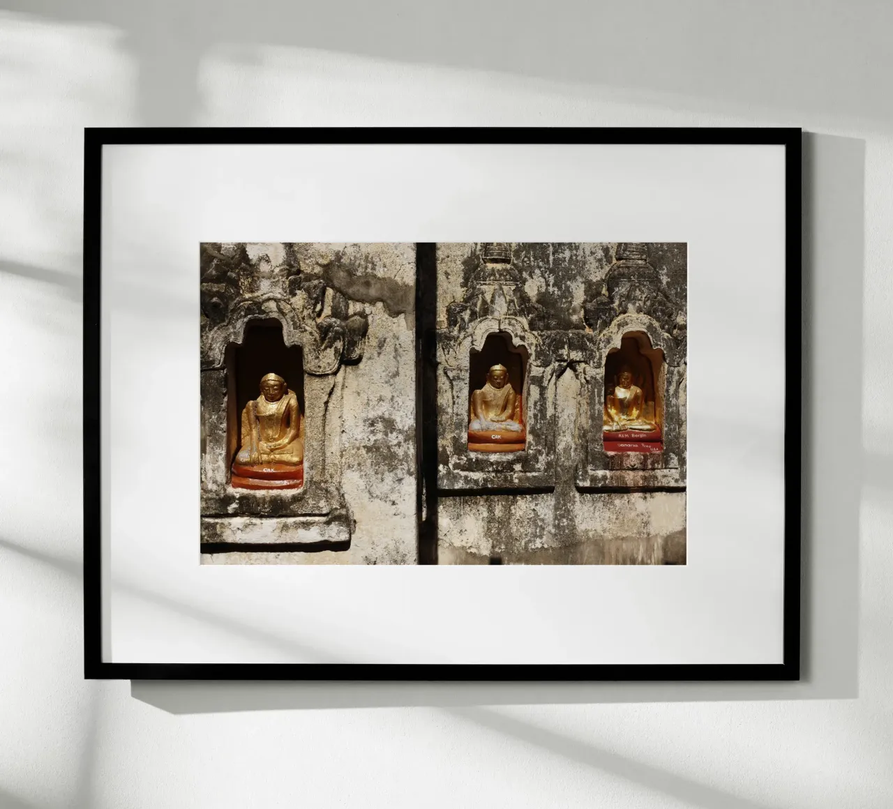 Bagan, complesso di templi del Myanmar carta hahnemühle da Simon Koy