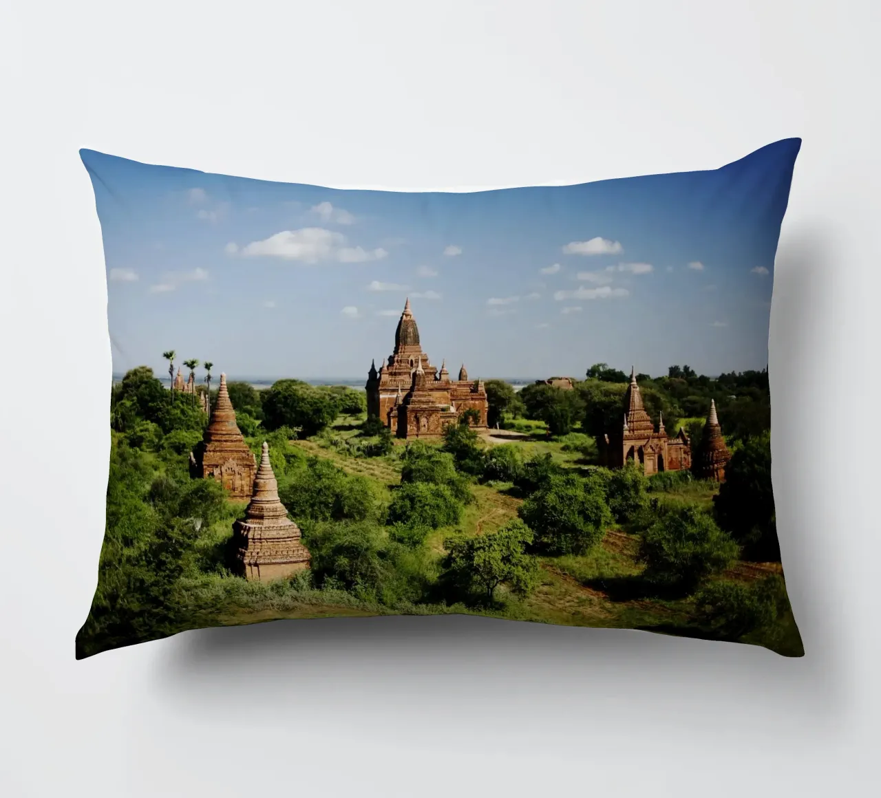 Bagan, complesso di templi del Myanmar cuscino da Simon Koy