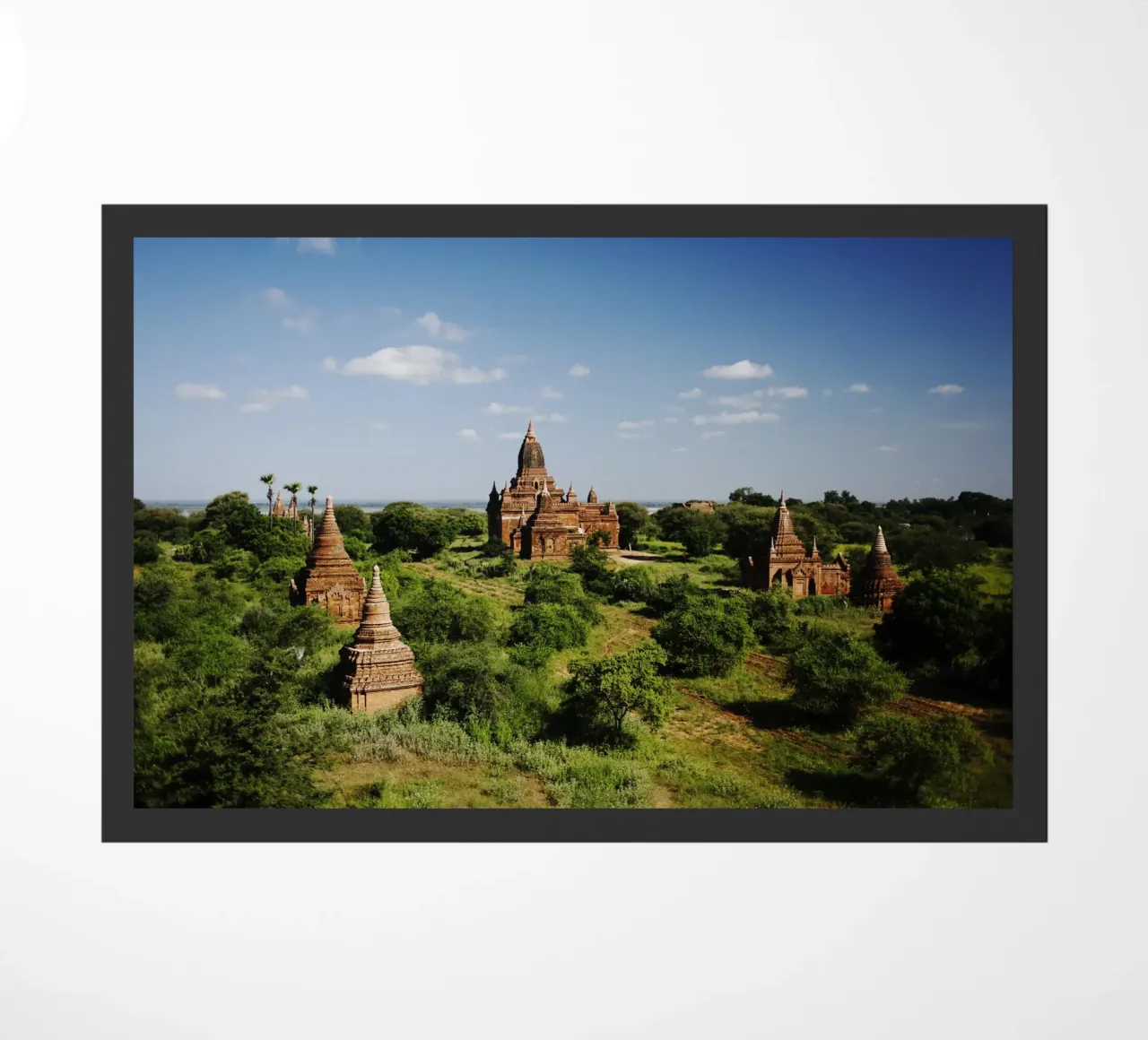 Bagan, complesso di templi del Myanmar zerbino da fotokunst