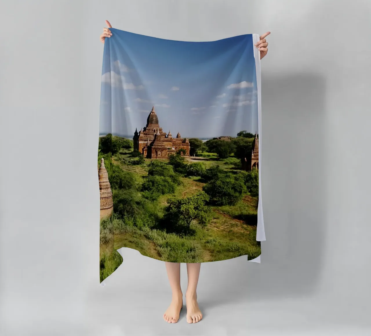 Bagan, complesso di templi del Myanmar telo mare da Simon Koy