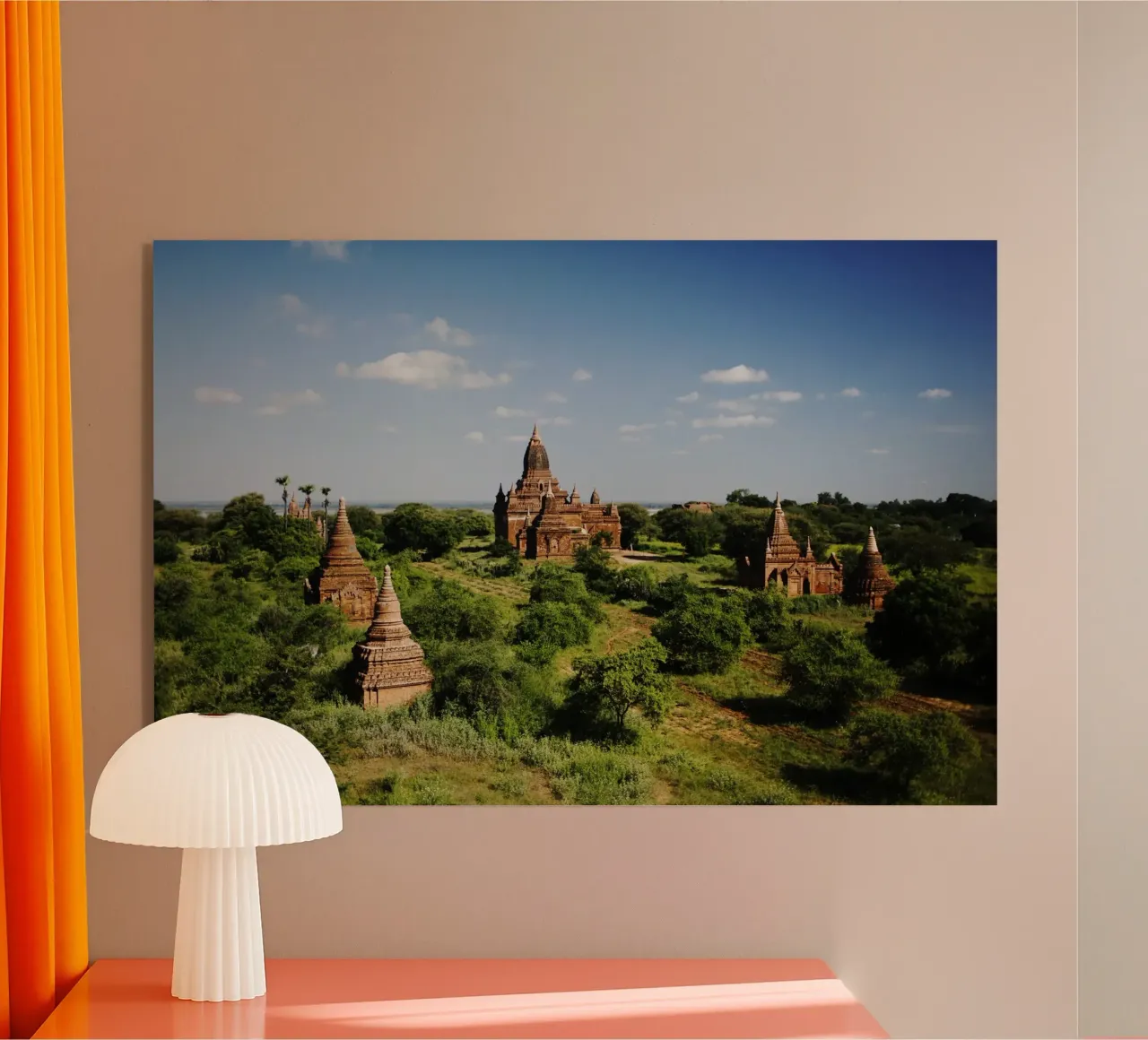 Bagan, complesso di templi del Myanmar plexiglass da Simon Koy