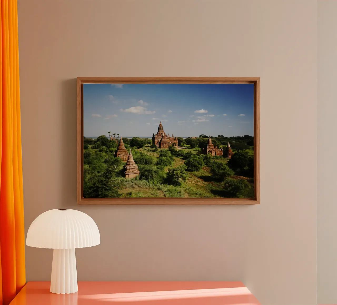 Bagan, complesso di templi del Myanmar tela da Simon Koy