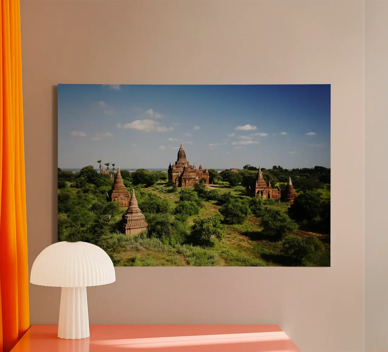 Bagan, complesso di templi del Myanmar tela da Simon Koy