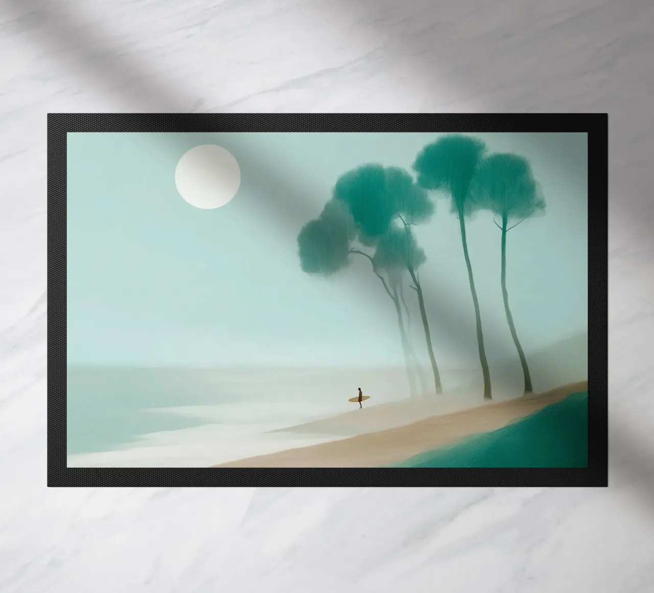 Surfer and the Silent Sun zerbino da Luca