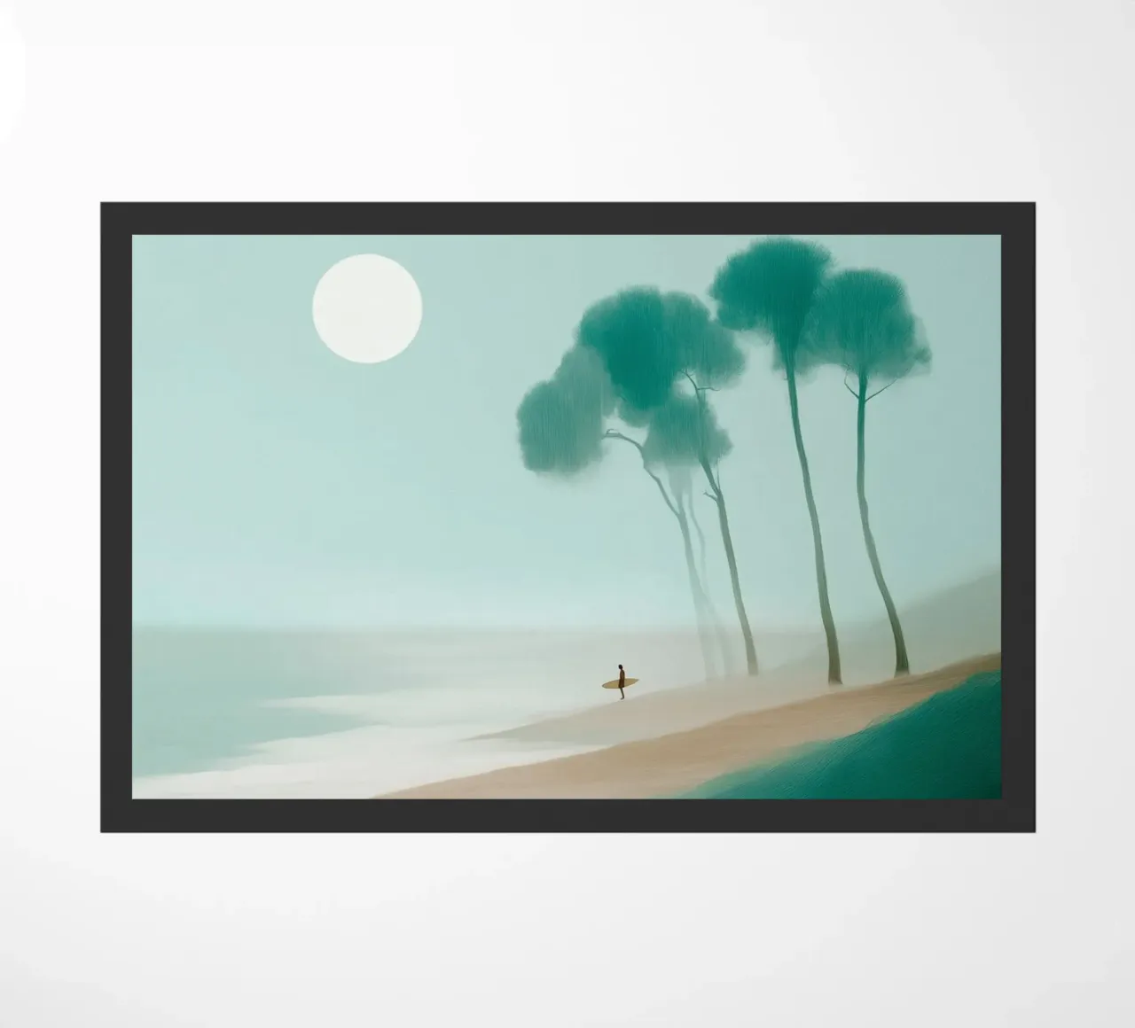 Surfer and the Silent Sun zerbino da Luca
