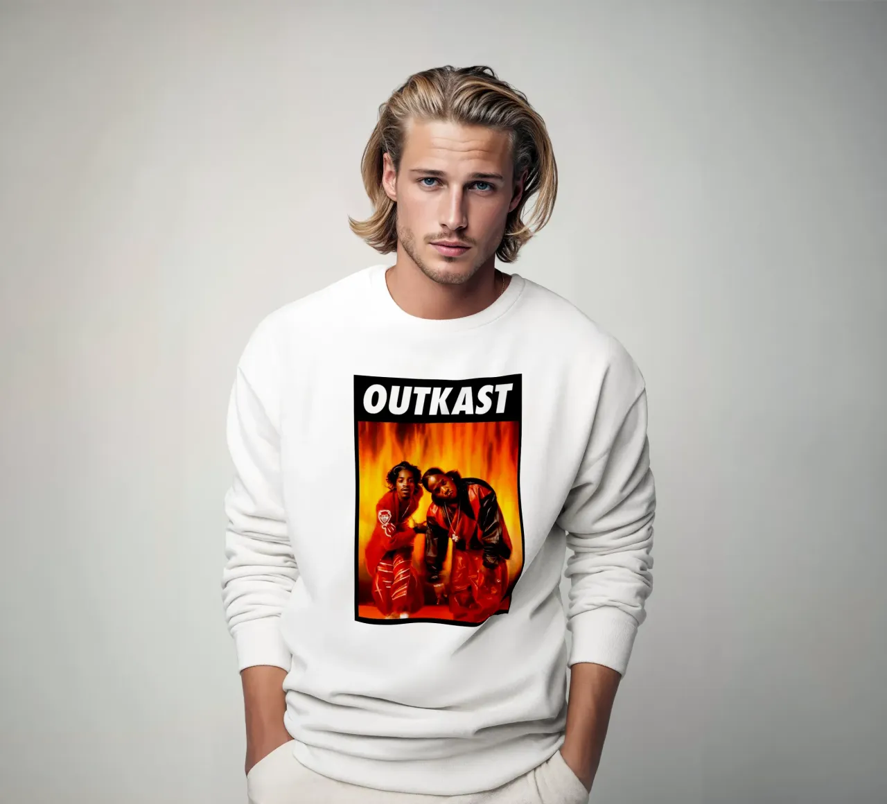 Stile retrò - Outkast Hiphop felpa da grass.studio_