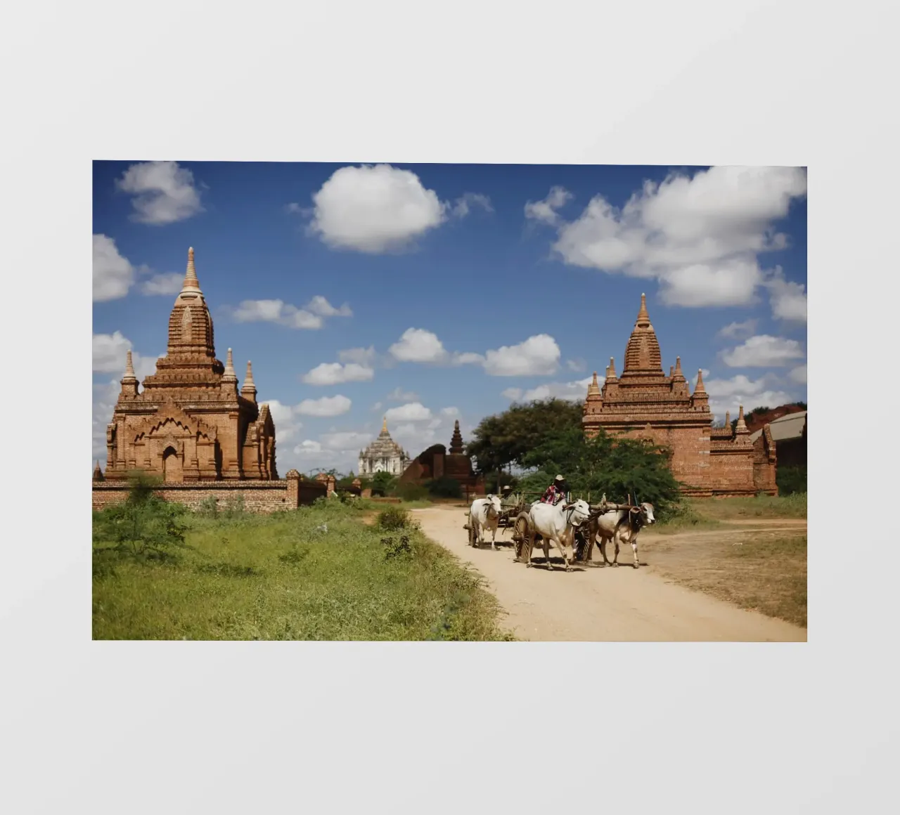 Bagan, complesso di templi del Myanmar pellicola backlit da Simon Koy