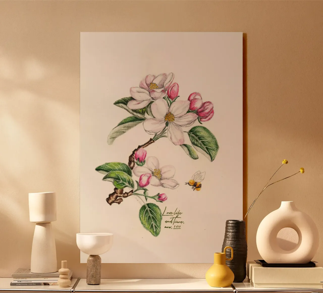 apple blossom plexiglass da Nathys_illustration