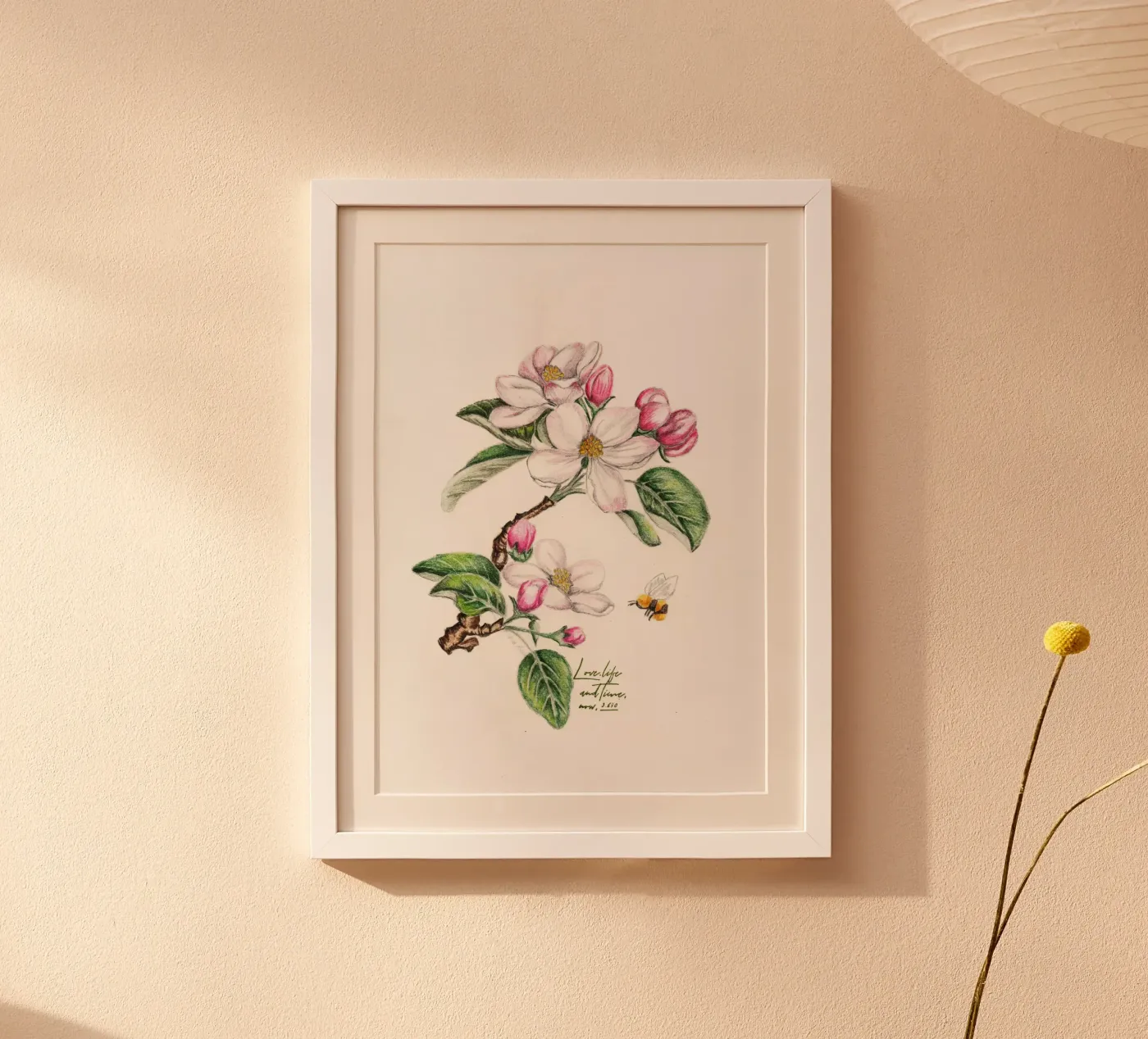 apple blossom poster da Nathys_illustration