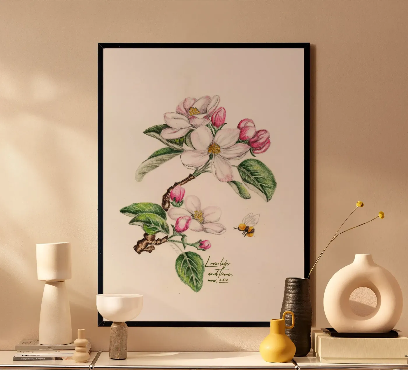 apple blossom poster da Nathys_illustration