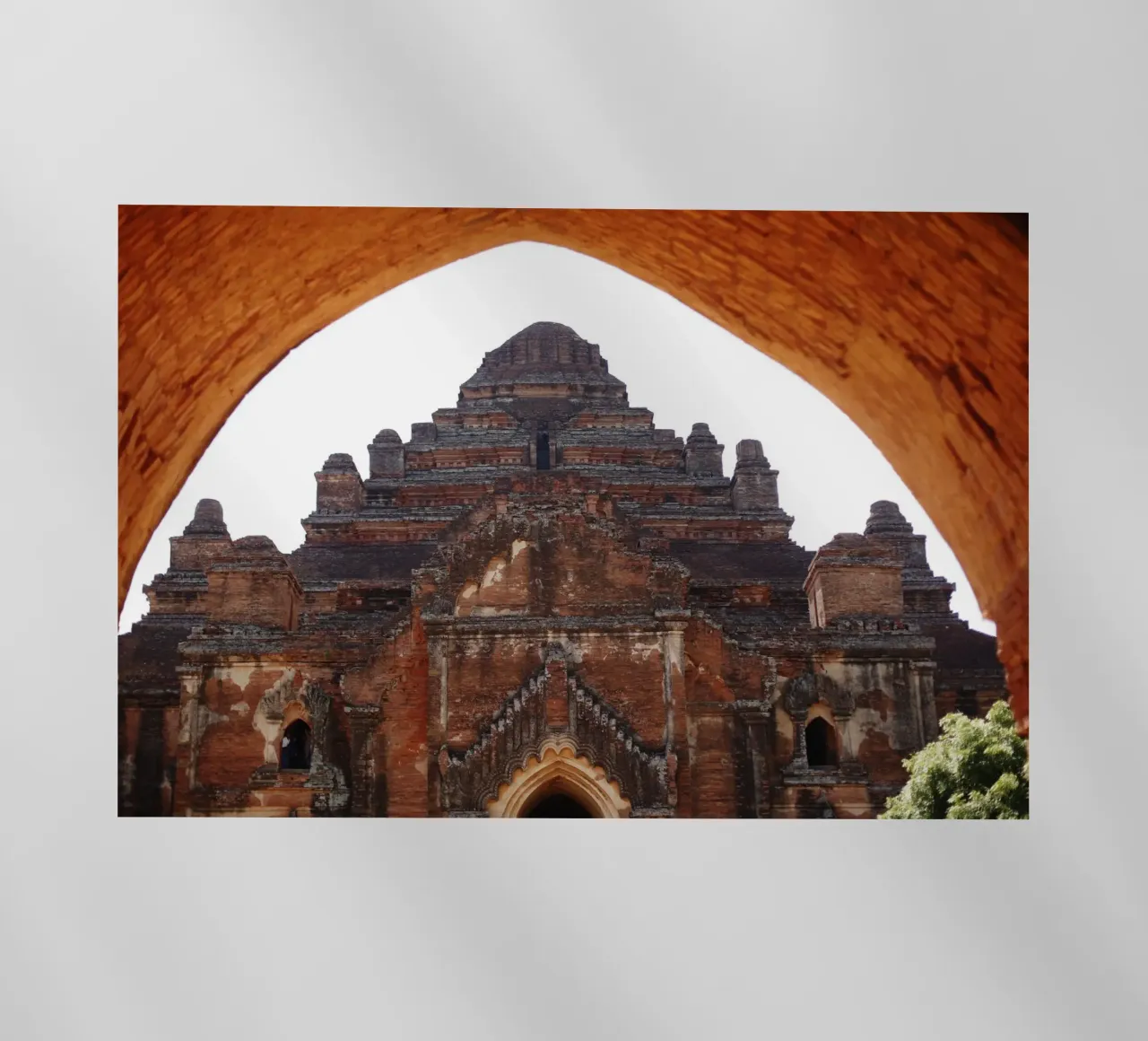 Bagan, complesso di templi del Myanmar pellicola backlit da Simon Koy