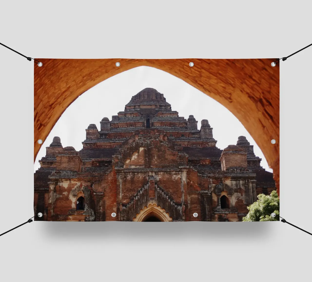 Bagan, complesso di templi del Myanmar telo in pvc da Simon Koy
