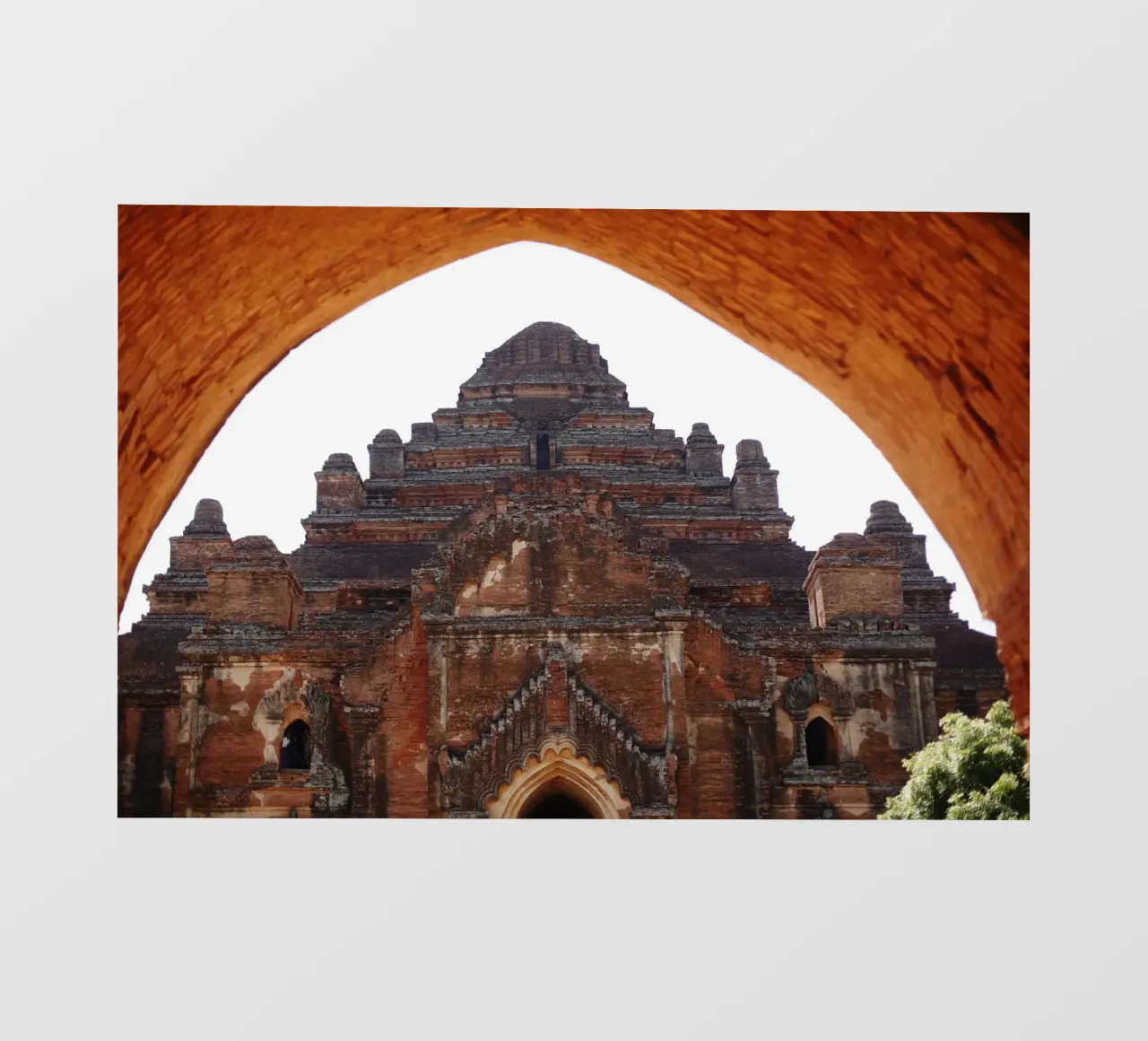 Bagan, complesso di templi del Myanmar telo in pvc da Simon Koy