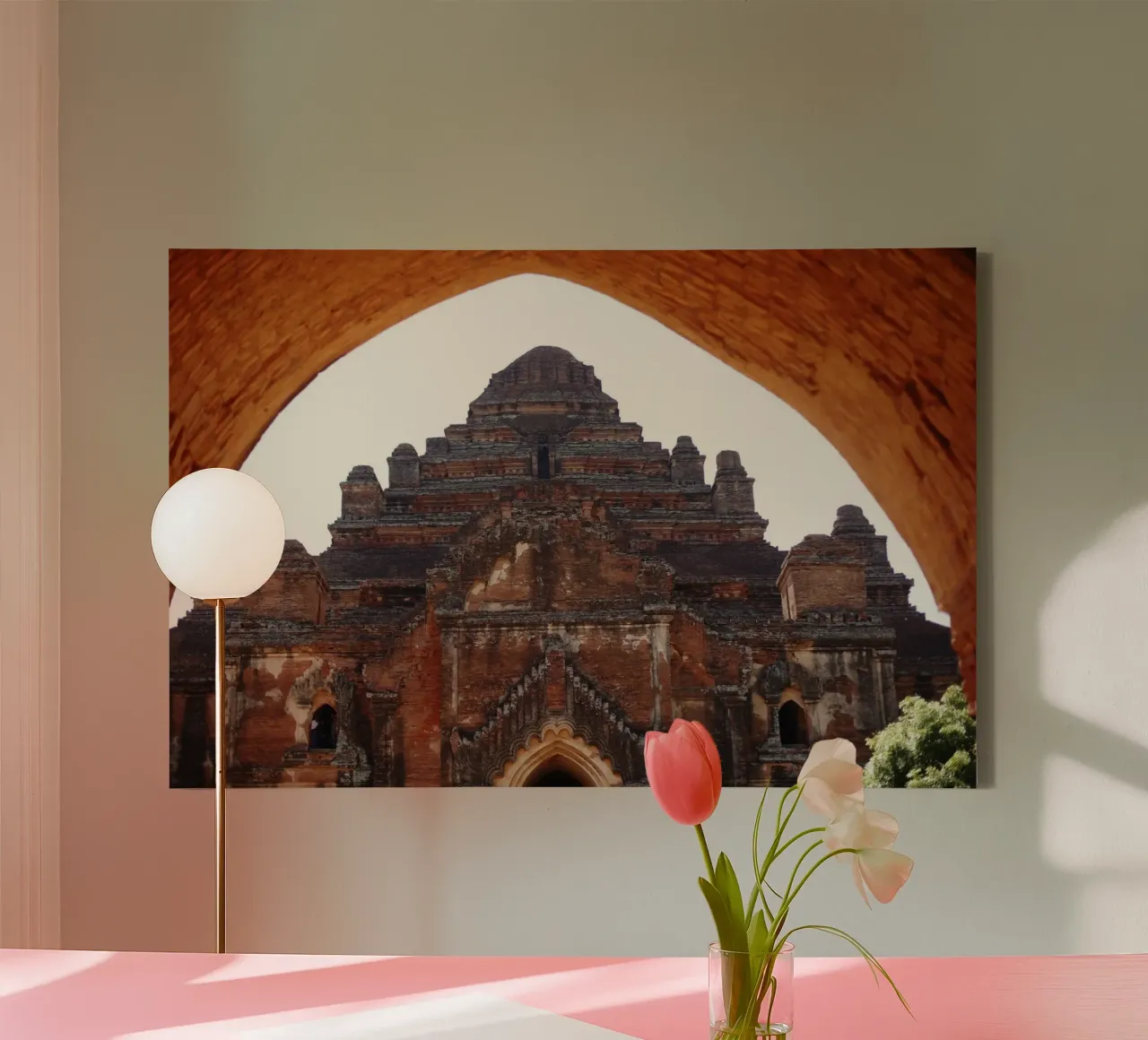 Bagan, complesso di templi del Myanmar tela da Simon Koy