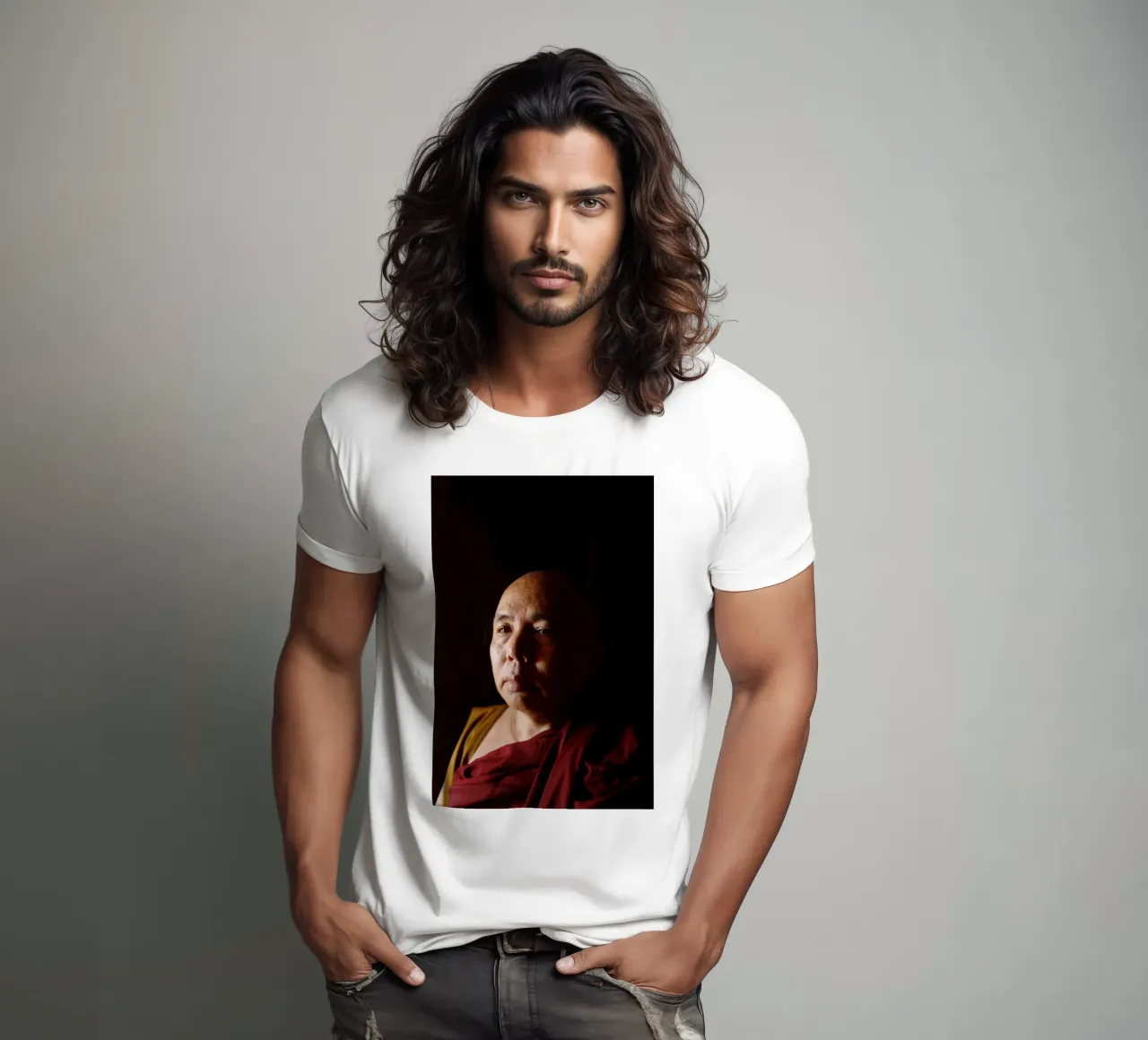Monaco, complesso di templi di Bagan Myanmar t-shirt da Simon Koy