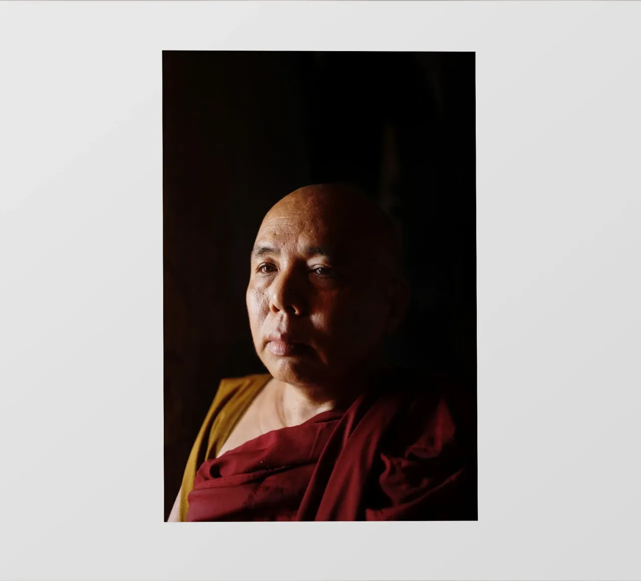Monaco, complesso di templi di Bagan Myanmar telo in pvc da Simon Koy