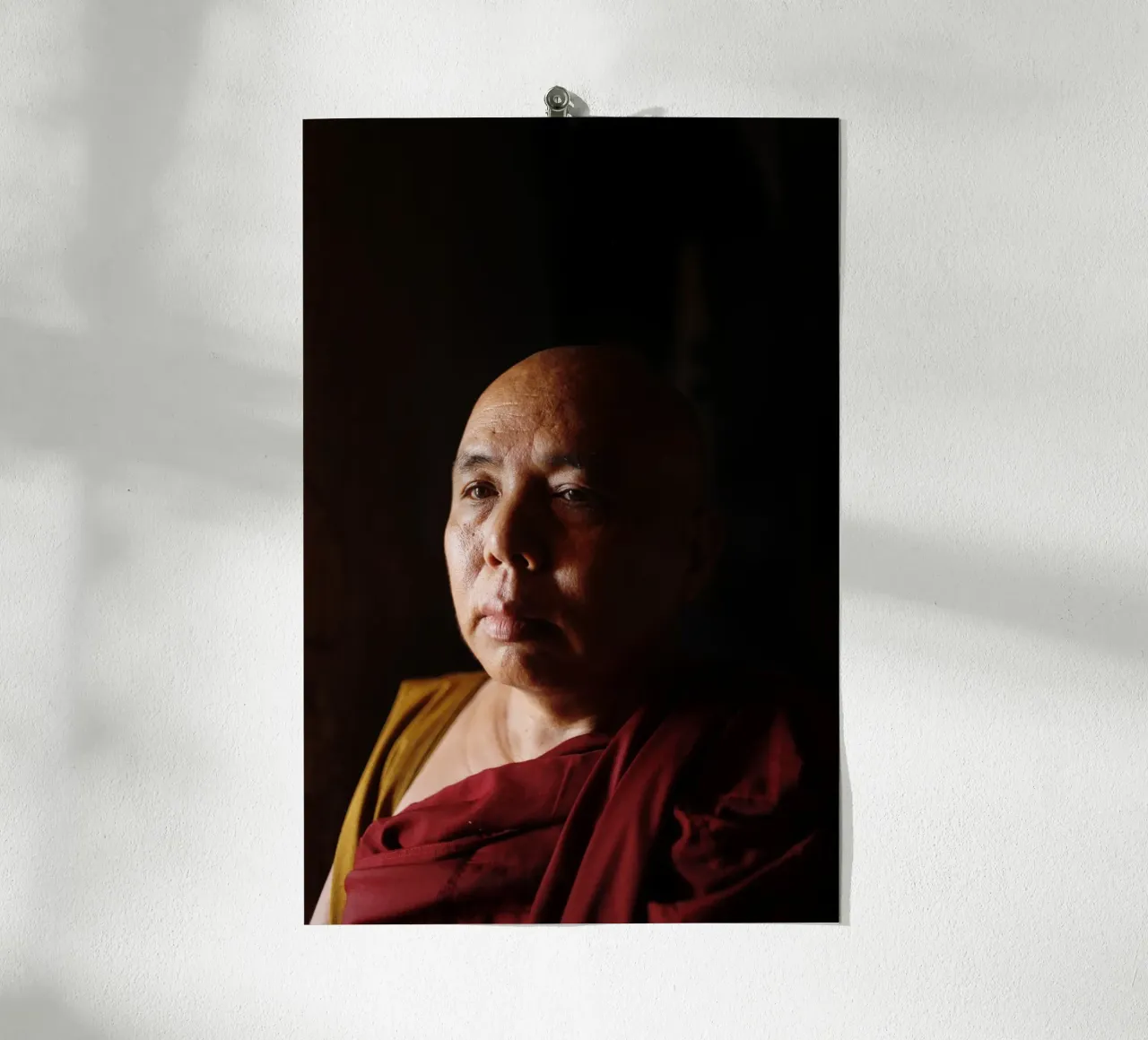Monaco, complesso di templi di Bagan Myanmar carta hahnemühle da Simon Koy