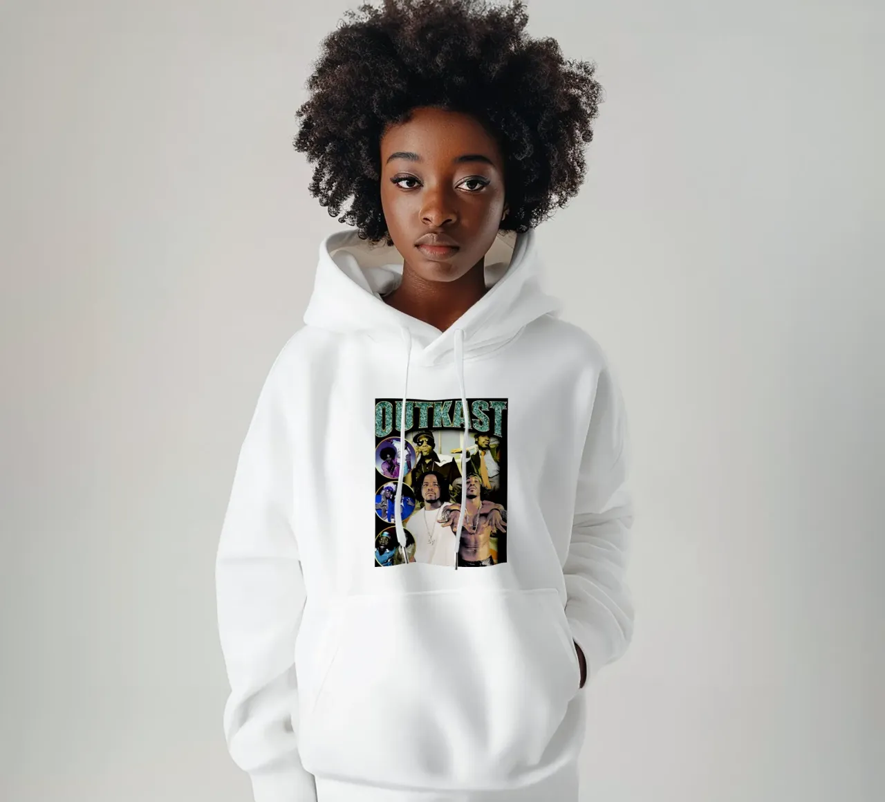 Outkast - Funk felpa con cappuccio da grass.studio_