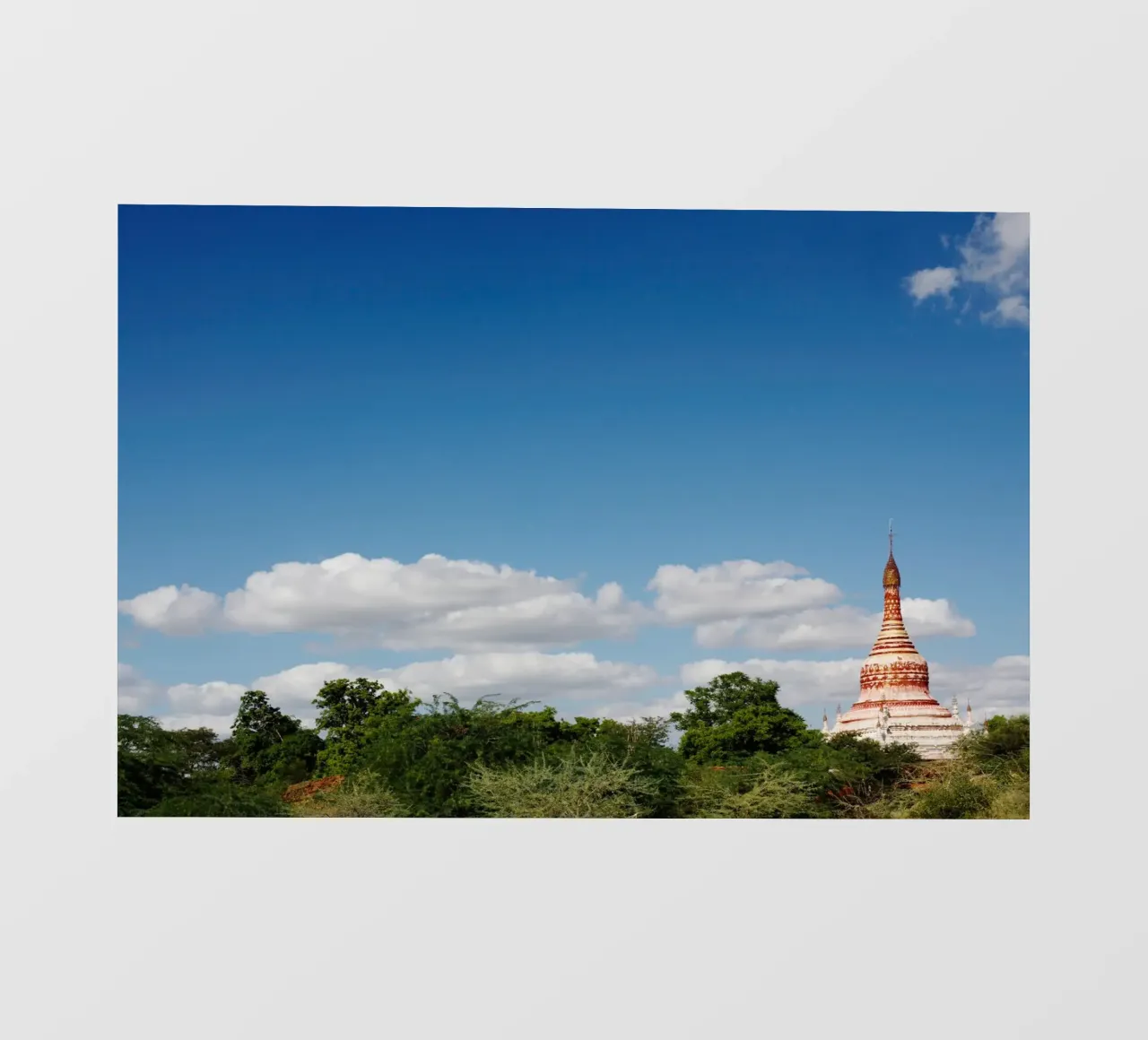 bagan, complesso di templi, myanmar pellicola backlit da Simon Koy