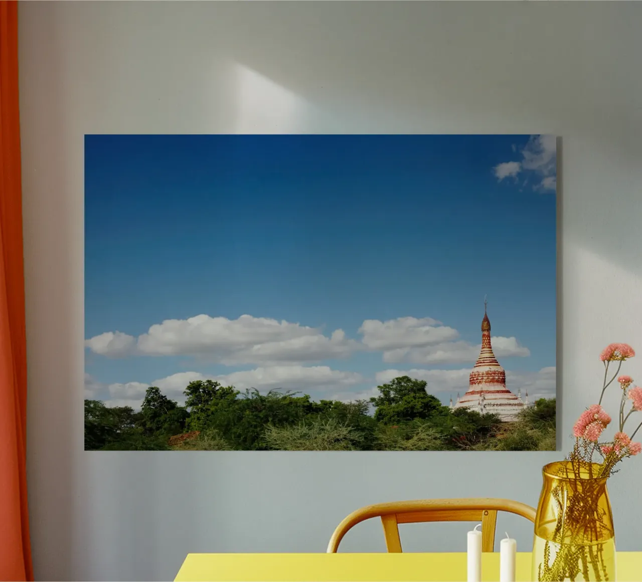 bagan, complesso di templi, myanmar plexiglass da Simon Koy