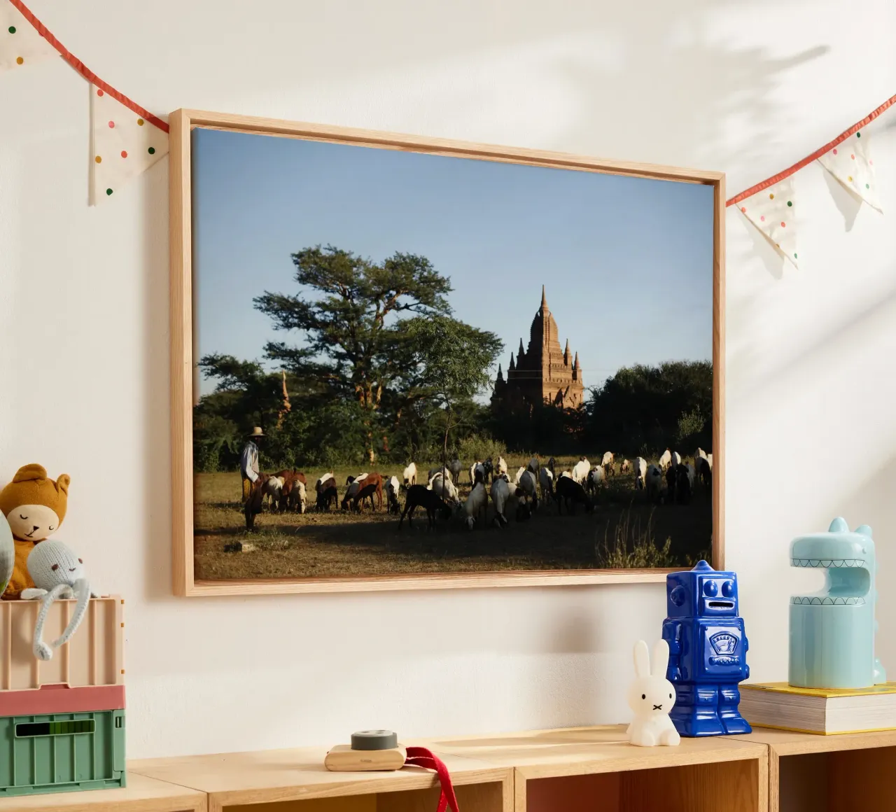 Myanmar, complesso di templi di Bagan tela da Simon Koy