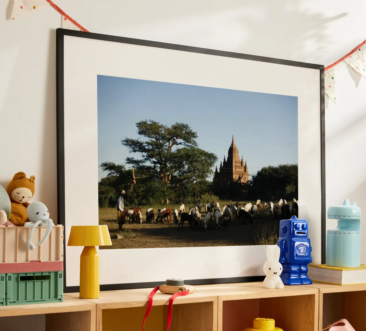 Myanmar, complesso di templi di Bagan carta hahnemühle da Simon Koy