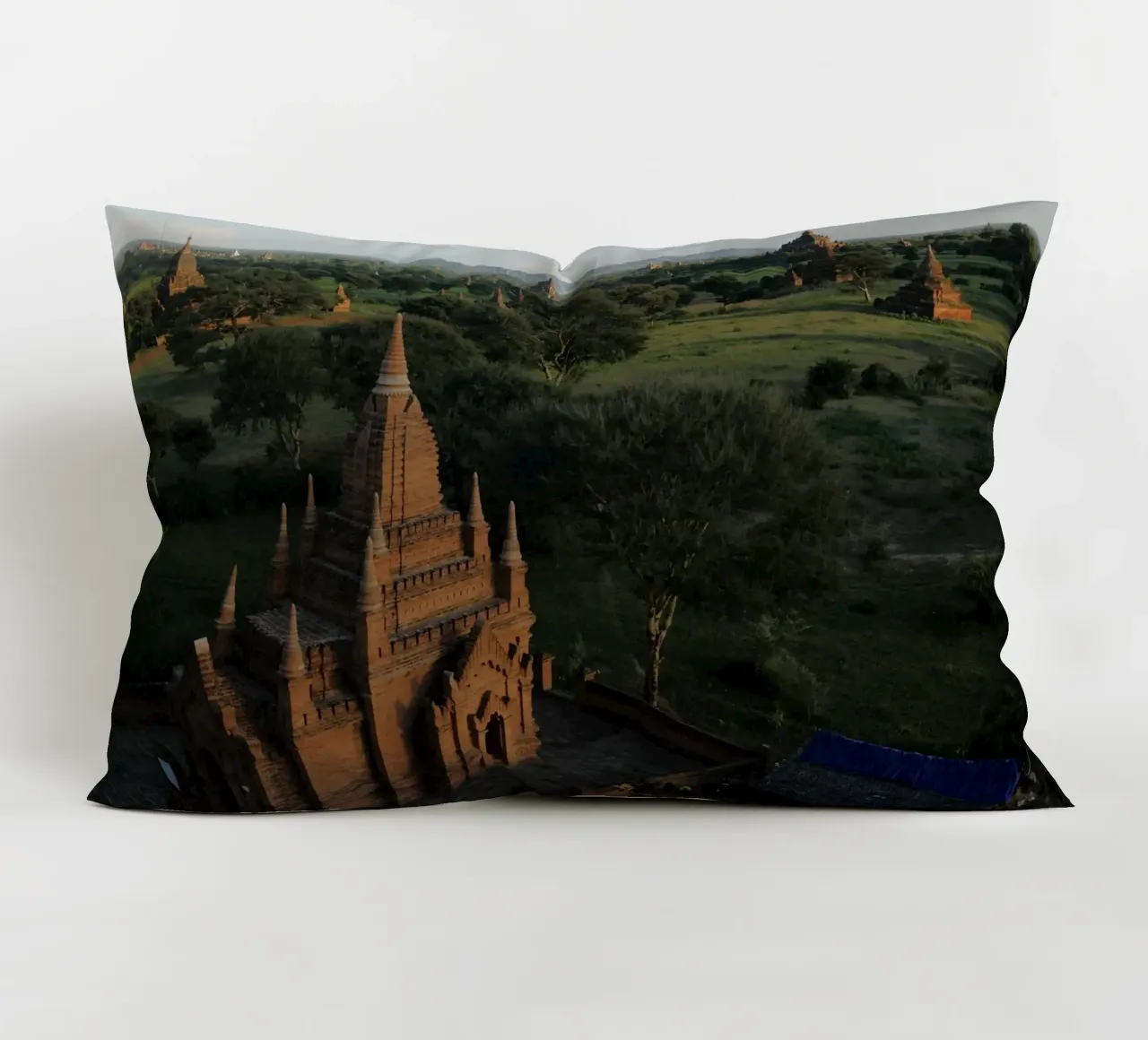 Myanmar, complesso di templi di Bagan cuscino da fotokunst