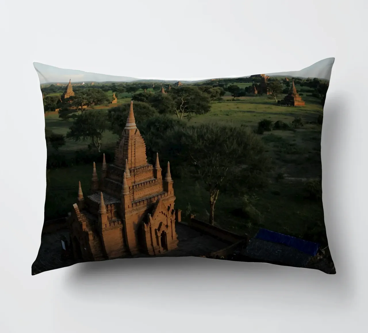 Myanmar, complesso di templi di Bagan cuscino da fotokunst