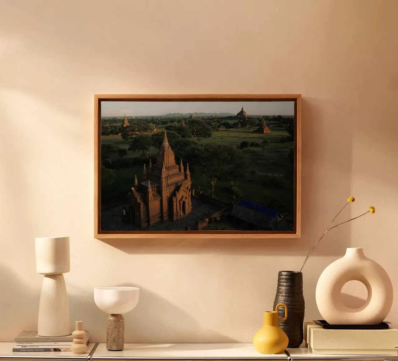 Myanmar, complesso di templi di Bagan tela da Simon Koy