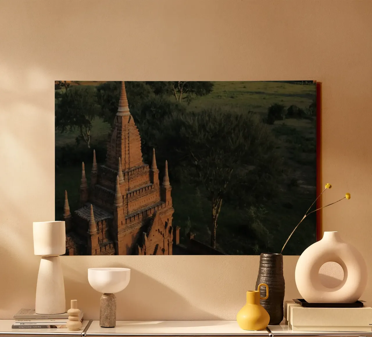 Myanmar, complesso di templi di Bagan tela da Simon Koy