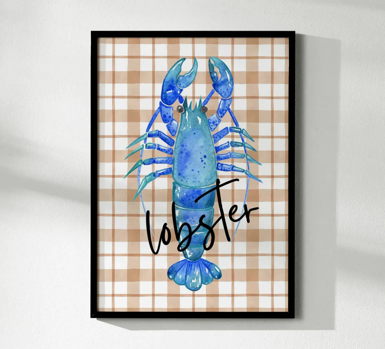Lobester poster da PinkCandyWalls